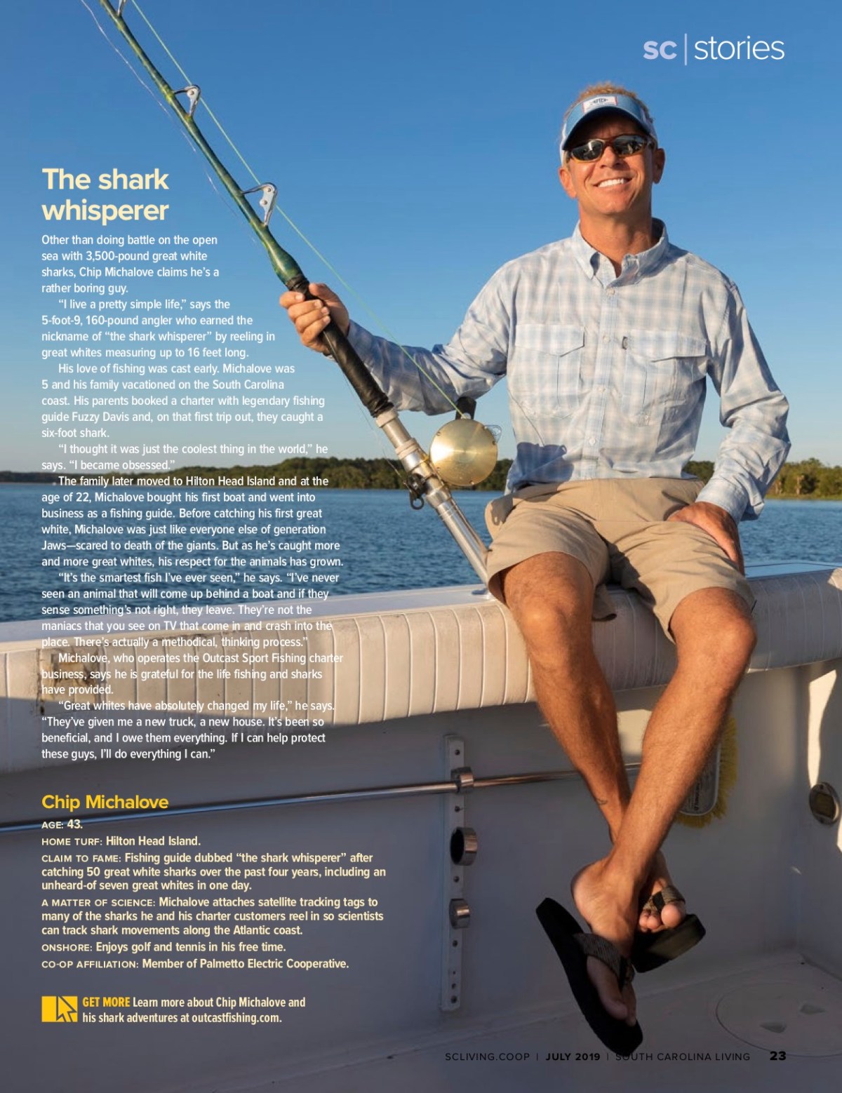 Getting to know South Carolina’s shark&nbsp;whisperer