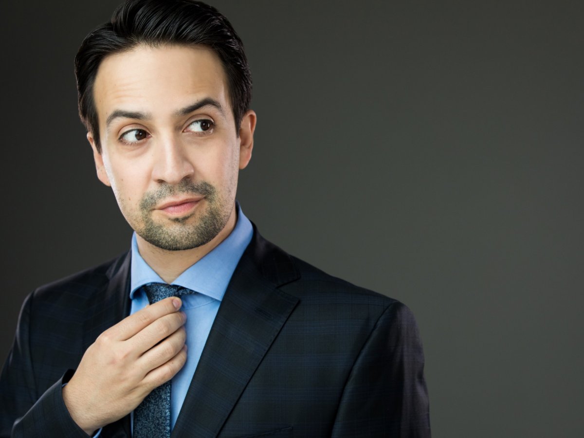 The blank page and Lin-Manuel&nbsp;Miranda