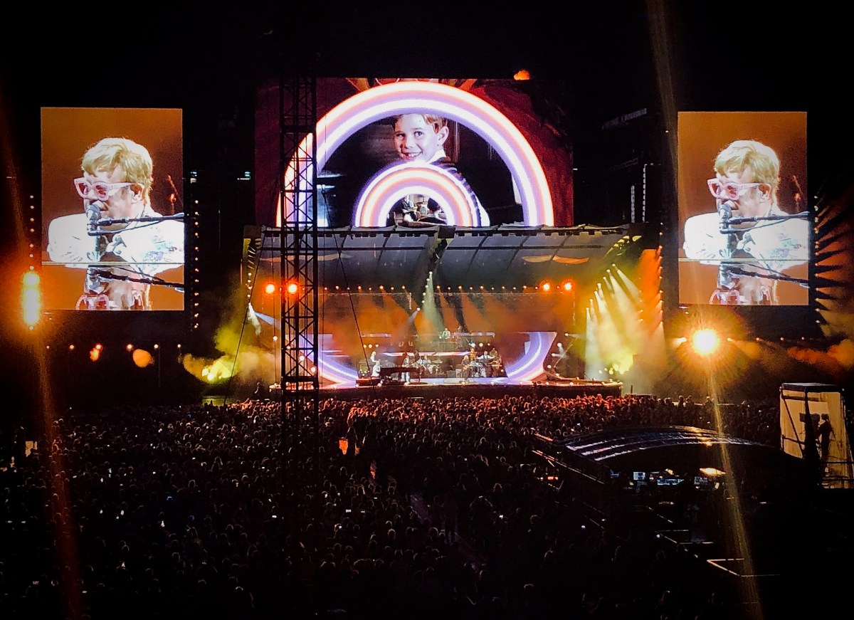 ‘Someone saved my life tonight’ at an Elton John&nbsp;concert